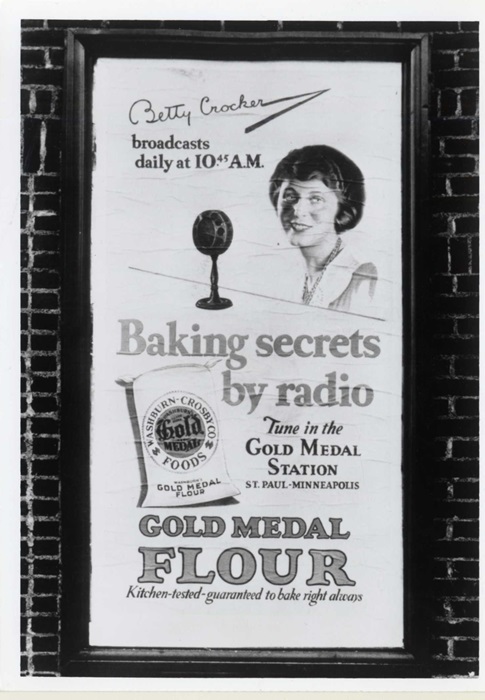 Betty Crocker radio ad from 1924